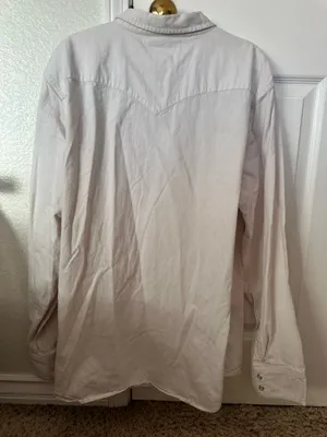 Levi's Jean button-up. Western, cowboy, country, barn utility thumbnail 6