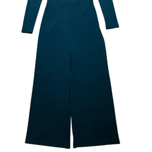Urban Outfitters Teal Long Sleeve Jumpsuit Modern Womens M thumbnail 4