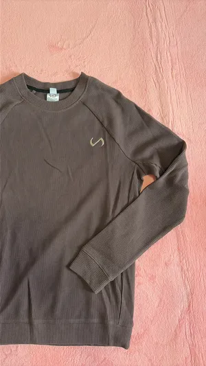 TLF waffle knit crewneck Brown thumbnail 3