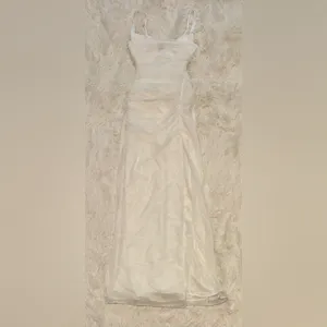 NWOT House of CB Lini Sleeveless white Mesh Maxi Dress Sz XS A-C thumbnail 4