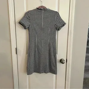 Violet & Roses dress sz 0 Tweed black checkered‎ thumbnail 2