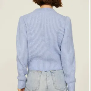 Scotch & Soda Fuzzy Knitted Sweater Baby Blue Size Small Wool Alpaca Blend thumbnail 3
