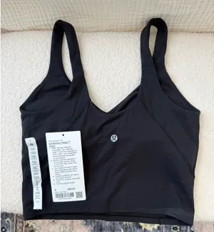 Black Lululemon Align Tank thumbnail 3