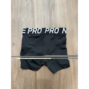 Nike Pro Shorts Black Women's‎ Medium 3 Inch Compression Biker Short thumbnail 3