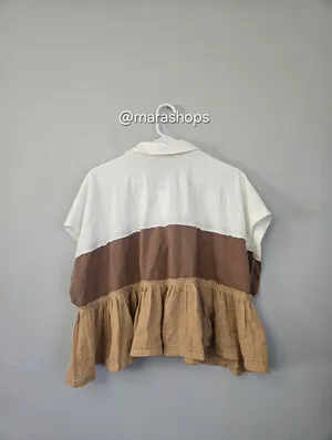 Anthropologie Pilcro Bonfire Rugby Top thumbnail 6