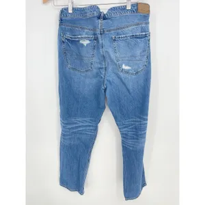 American Eagle Womens‎ 8short Tomgirl Distressed Button Fly Ripped Denim Bin9 thumbnail 7