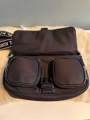 Michael Kors Khai Medium Nylon Messenger Bag thumbnail 9
