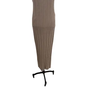 & Other Stories Rib Knit Sleeveless Midi Maxi Tank Dress Taupe‎ Medium thumbnail 6