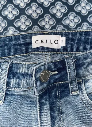 Cello Jeans Denim Distressed Mom Jeans thumbnail 3