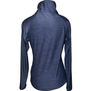 New Balance Sport Spacedye Blue Gray Half Zip Pullover Small‎ EUC thumbnail 3