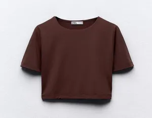 Zara Brown Women’s Top thumbnail 1
