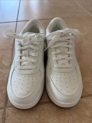 ALO Recovery Mode Sneaker Natural White Gum M5 W6.5 Vegan Leather Box thumbnail 3