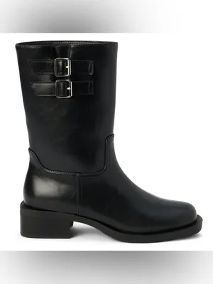 Coconuts‎ by Matisse Basil Moto Boots in Black thumbnail 2