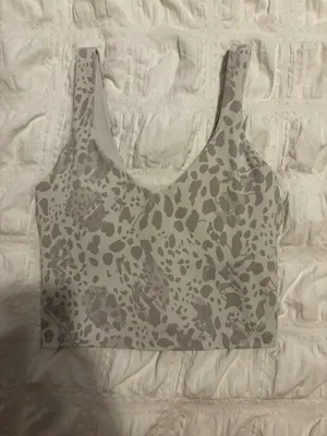 Lululemon Leopard Print Align Tank thumbnail 1