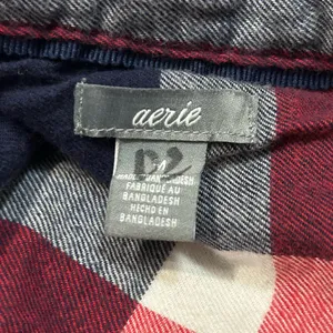 Aerie Flannel Long Sleeve Plaid Pajama Romper thumbnail 4