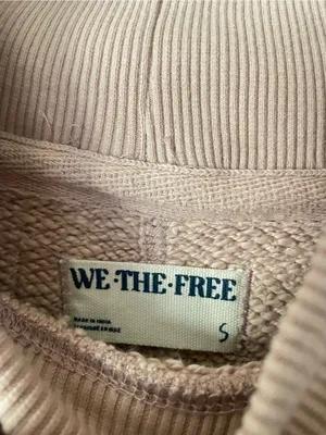 Free People We The Free Wonderful Pullover Mock Sweatershirt Winter Bloom Small thumbnail 5