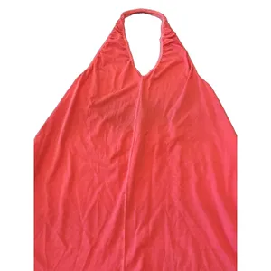 FP Movement NWT $60 Free People Hot Shot Halter Romper Open Back Hibiscus Pink thumbnail 5