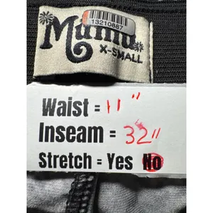 Show Me Your Mumu Snake Print Flare‎ Pants Black Grey Python Bell Bottoms XS thumbnail 3