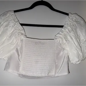 Abercrombie Puff Sleeve Sweetheart Top thumbnail 5
