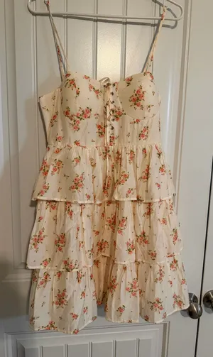 Altar'd State Mini Floral Dress thumbnail 1