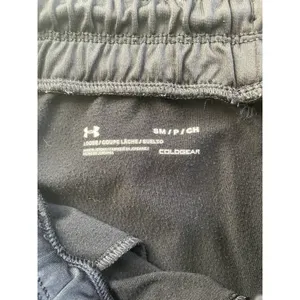 Under Armour UA Tech HeatGear Pants Womens S Black Loose Fit Jogger‎ Pocket thumbnail 4