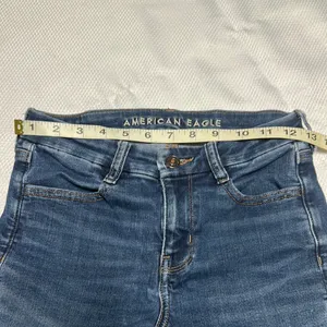 American Eagle Outfitters Blue Skinny Jeans Classic Style thumbnail 6