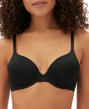 NWT Gap Womens Everyday Essentials T-Shirt Bra GPW00351 GPW00351 Black 32A thumbnail 1