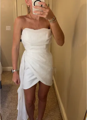 Meshki White Dress thumbnail 2