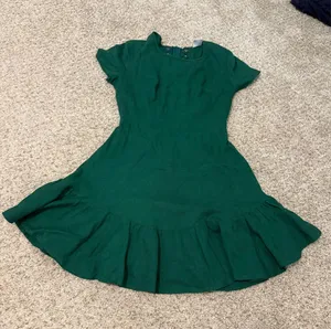 Selfie Leslie MEILANI A-LINE EMPIRE DRESS EMERALD FOREST GREEN thumbnail 5
