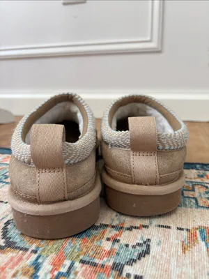 Koolaburra By UGG Burree Suede Slippers Sz 10 Cozy Comfort Loafers Neutral thumbnail 9