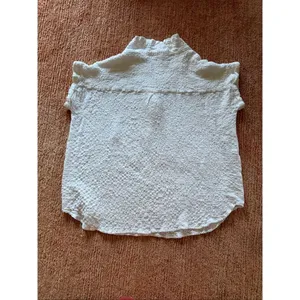 Jane and Delancey White Textured Blouse Size XL Rayon Stretch Top thumbnail 7