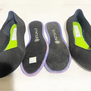 ROTHY'S Size 9.5 Black Classic Round Toe Knitted Ballet Flats thumbnail 5