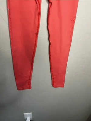 Acta Wear Evo Seamless Coral High Rise Athletic Leggings‎ thumbnail 4