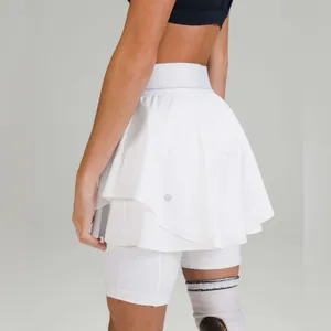 Lululemon Court Rival‎ High-Rise Tennis Skirt Sz 12 in White NEW thumbnail 3