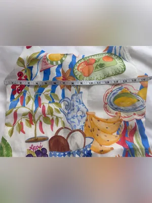 FARM Rio Fresh Table Linen Mini Dress S Fruit Tropical Resort Vacation thumbnail 9