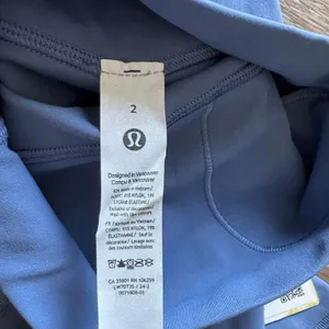 Lululemon Align Biker Short High Rise 6” Oasis Blue Size 2 NWT thumbnail 5