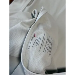 EUC Womens intimately free people open back seamless‎ ribbed stretch top SZ XS/S thumbnail 3