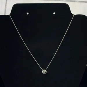 Brighton Necklace 16-18in Silver Scrollwork Pendant Heart Charm Adjustable Chain thumbnail 1