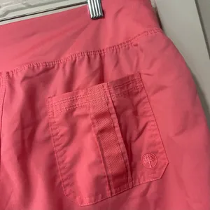 Healing Hands Purple Label Tori Cargo Scrub Pants Women's LP Large Petite Coral thumbnail 6