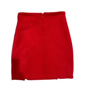 superdown red mini skirt thumbnail 5