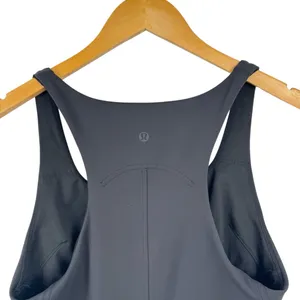 Lululemon InStill Tank Top Black Racerback Shelf Bra Square Neck Nulu Size 12 thumbnail 8