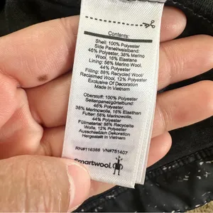 Smartwool Women’s Merino Wool Insulated Quilted Pull On Mink Skirt in Black S thumbnail 8