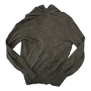 Design History deep v neck faux wrap 100% cashmere sweater thumbnail 2