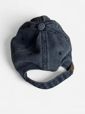 Vintage Style Dad Cap Washed Navy Baseball Cap San Diego 100% Cotton thumbnail 3