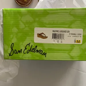 Sam Edelman Tan Cutout Sandals thumbnail 3