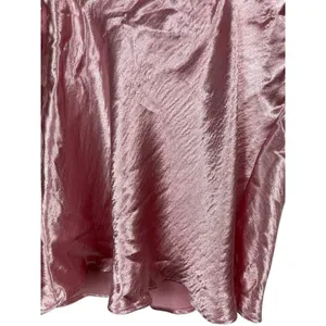 Victoria's Secret Y2K 2000s Shiny Pink Cowl Neck Spaghetti Strap Sleeveless Top S thumbnail 6