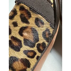 Donald J Pliner Leopard Print Mule Pointed Toe Kitten Heel Fur Size 10 Secretary thumbnail 14