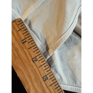 Lululemon Speed Up Low-Rise Lined Shorts 2.5" Light Blue Herringbone Size 14 REG thumbnail 8