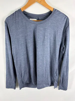 Columbia Blue long Sleeve Active Top Size Medium thumbnail 1