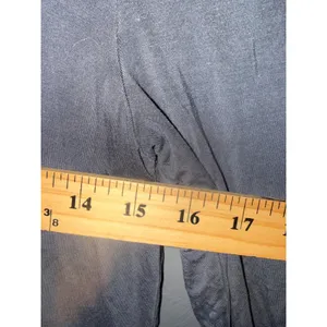 American Eagle Soft &‎ Sexy Charcoal Gray Lace Up Grunge Long Sleeve Top Small thumbnail 5